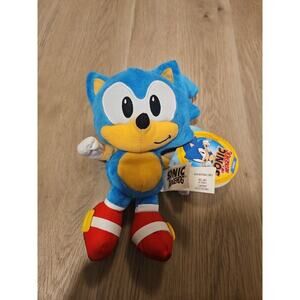 SONIC the HEDGEHOG 8"in Plush Jakks Pacific New